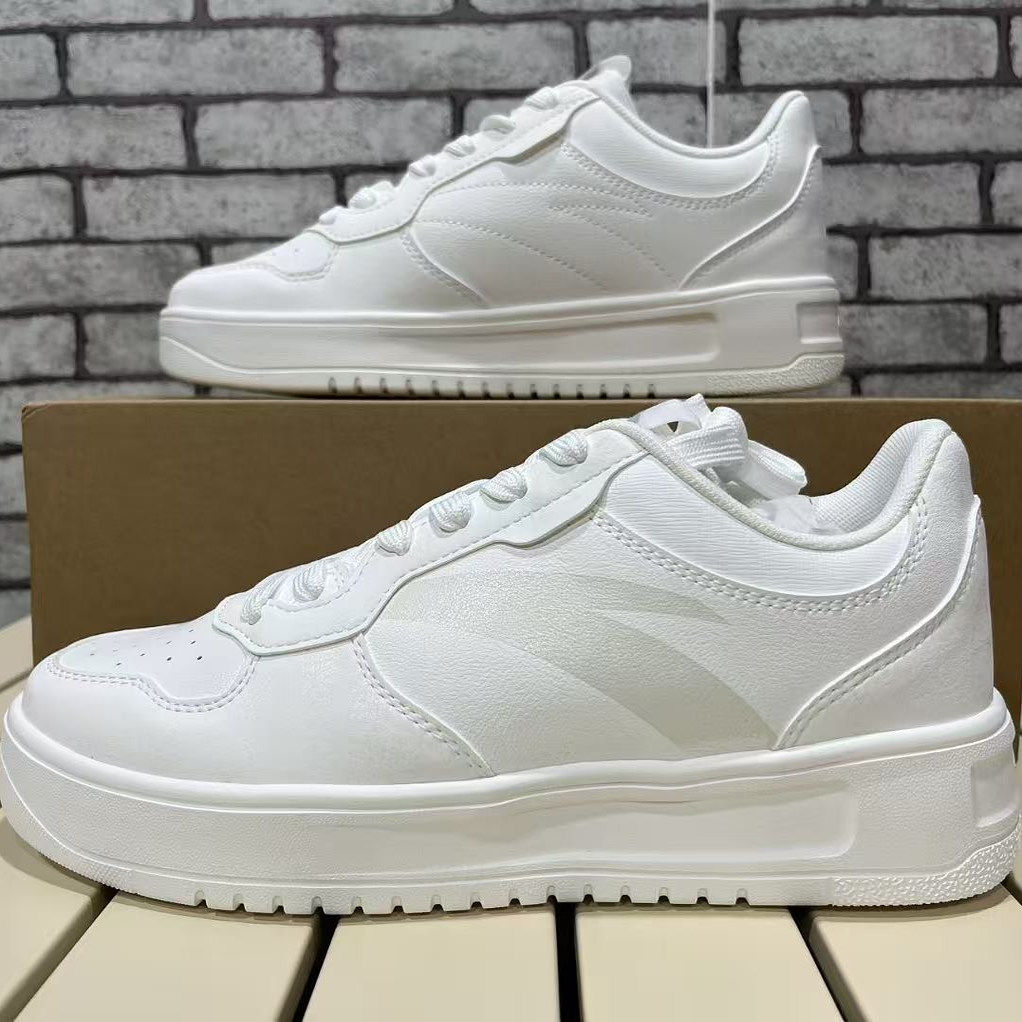 安踏 轻松 小白鞋 板鞋 轻便舒适厚底增高耐磨防滑轻质软底 男款,运动鞋new,板鞋,淘宝优惠券,粉丝福利购,淘宝优惠卷