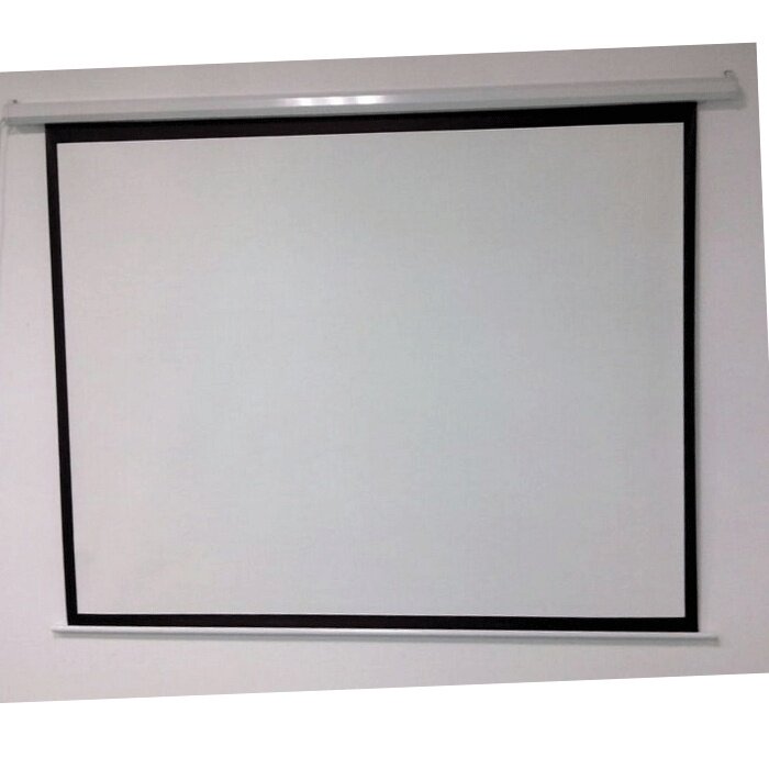 极速高清投影幕84寸100寸120寸150寸180寸O200寸遥控电动幕投影机