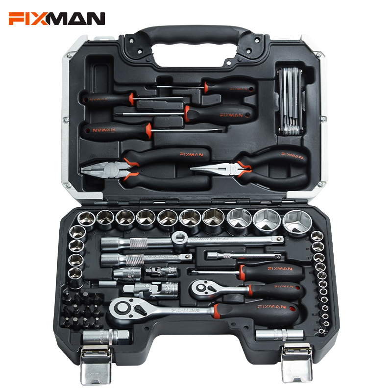 斯曼棘轮扳手套装车载工具包组套电动车汽车维修工具套装套筒