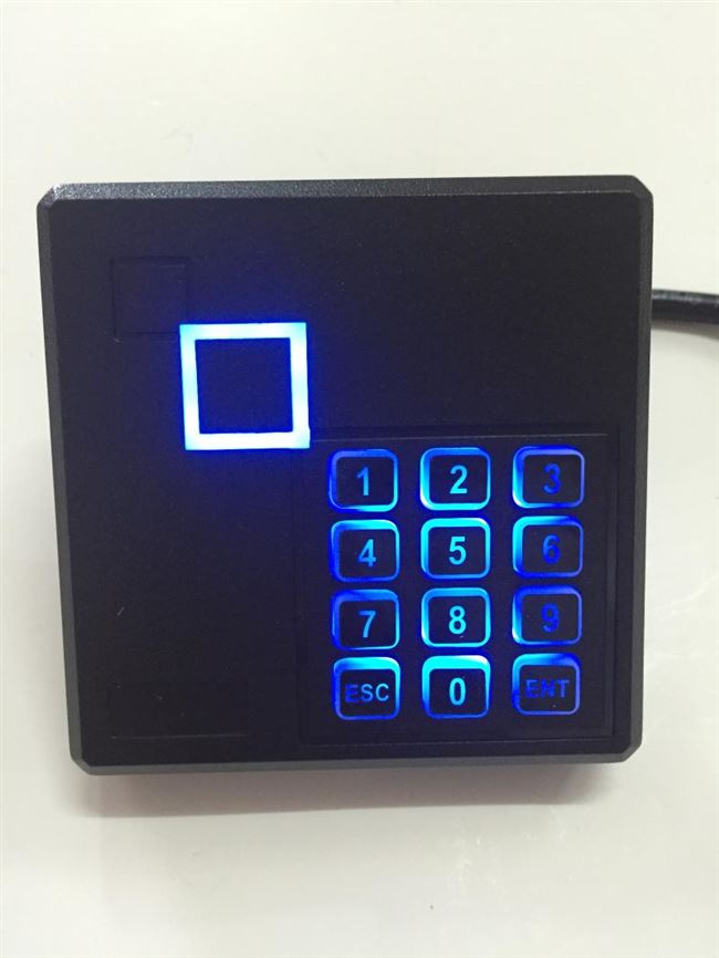 防水门禁读卡器ic门禁读头韦根wg2634门禁读头id门禁密码读头103