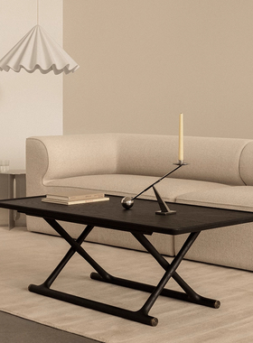 丹麦Menu 长方形橡木 简约实木咖啡桌木桌子茶几北欧创意设计边几