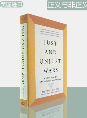 【现货】Just and Unjust Wars 正义与非正义战争 Michael Walzer 美版进口 英文原版书 正版