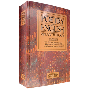 【现货】Poetry in English: An Anthology 英语诗歌选集 M. L. Rosenthal 正版进口 Oxford University Press