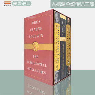 總統(tǒng)傳記三部集 正版 版 Kearns 現(xiàn)貨 Biographies The Doris Goodwin Presidential 盒裝 進(jìn)口 古德溫