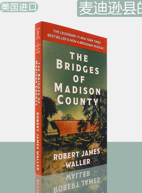 【现货】廊桥遗梦 The Bridges of Madison County 麦迪逊县的桥 口袋版 Robert James Waller 美版进口 英文原版书 正版