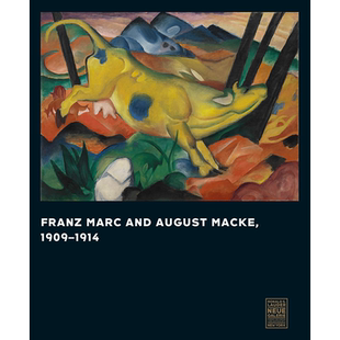 【现货】Franz Marc and August Macke 1909-1914 蓝骑士画派 弗朗茨·马克&奥古斯特·马克 Vivian Endicott Barnett进口原版艺术