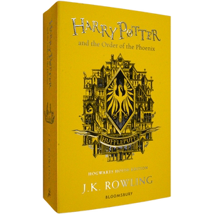【现货】哈利波特与凤凰社 20周年 赫夫帕夫学院版 平装版 Harry Potter and the Order of the Phoenix – Hufflepuff Edition