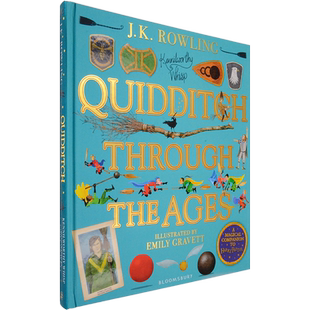 【现货】Quidditch Through the Ages 神奇的魁地奇球 J.K. Rowling J.K.罗琳 哈利波特外传系列 英版 精装 进口英文原版小说
