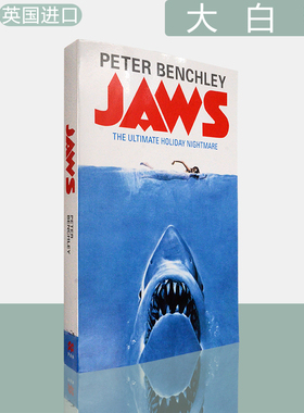 【现货】大白鲨 Jaws 彼得·本奇利经典电影小说 Peter Benchley 原著小说 英版进口