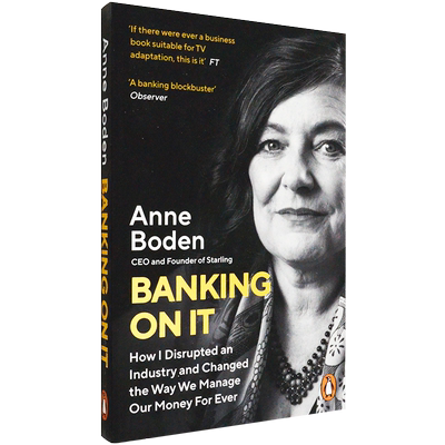 【现货】Banking On It 金钱革命：数字时代如何管理财富 Anne Boden 安妮·博登 正版进口 英文原版书