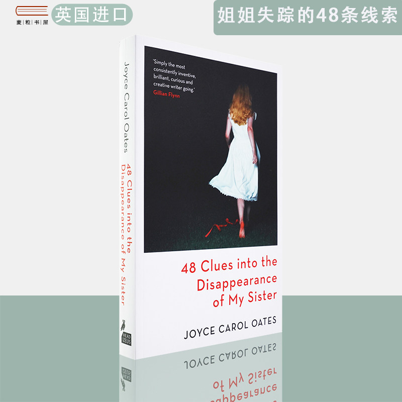 【现货】英文原版 姐姐失踪的48条线索 48 Clues into the Disappearance of My SisterJoyce Carol Oates乔伊斯·卡罗尔·奥茨