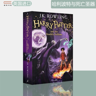 英语课外读物 哈利波特与死亡圣器 学校推荐 现货 Potter Deathly the and Rowling 平装 送音频 儿童版 Hallows J.K. Harry