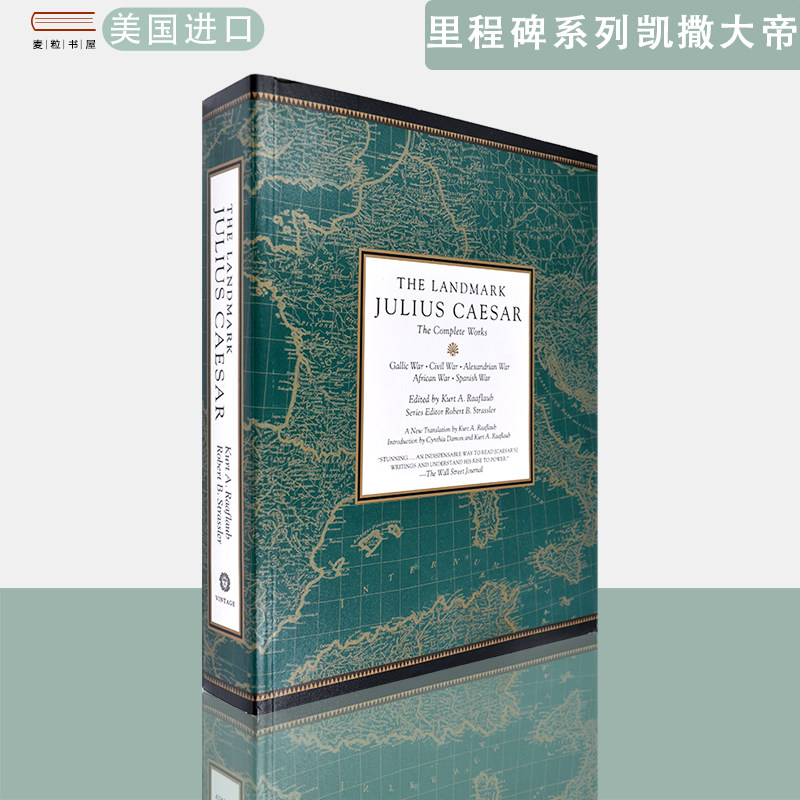 【现货】英文原版 里程碑系列 凯撒大帝 The Landmark Julius Caesar The Complete Works  Kurt A. Raaflaub