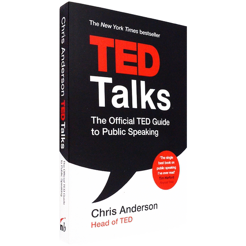 【现货】TED Talks: The official TED guide to public speaking 演讲的力量：如何让公众表达变成影响力 Chris Anderson 英版