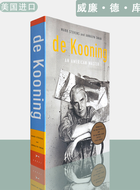 【现货】英文原版 2005年普利策奖传记类获奖作品 威廉·德·库宁传：美国的大师 de Kooning: An American Master