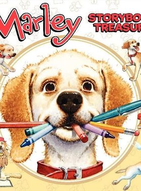 【现货】Marley's Storybook Treasury 小狗马利故事集 原版精装绘本 I Can Read Level 2 英文绘本 John Grogan