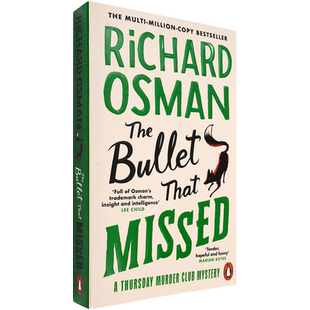 【现货】消失的子弹 The Bullet That Missed 周四谋杀俱乐部系列第3部The Thursday Murder Club 3理察·欧斯曼Richard Osman