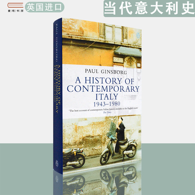 【现货】英文原版当代意大利史：社会与政治 1943-1980 A History of Contemporary Italy: Society and Politics: 1943-1980