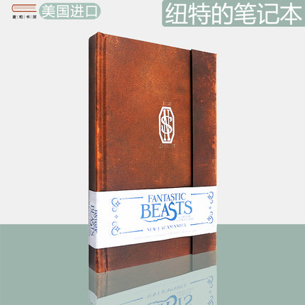 【现货】神奇动物去哪里 纽特的笔记本精装 Fantastic Beasts and Where to Find Them: Newt Scamander Hardcover Ruled Journal