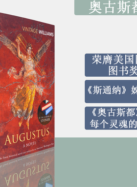 【现货】Augustus 奥古斯都 John Williams 约翰·威廉斯 美国国家图书奖获奖小说 经典作品 正版进口 英文原版书
