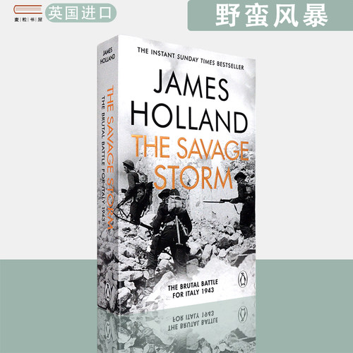 【现货】英文原版野蛮风暴The Savage Storm: The Heroic True Story of One of the Least told Campaigns of WW2 James Holland