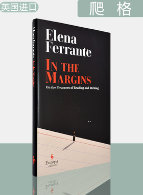 【现货】页边和听写爬格子阅读与写作的乐趣 In the Margins. On the Pleasures of Reading and Writing费兰特 Elena Ferrante
