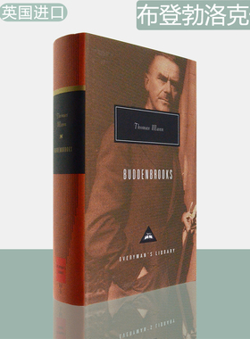 【现货】Buddenbrooks: The Decline of a Family 布登勃洛克一家 Thomas Mann 诺贝尔文学奖获奖作者托马斯·曼 Everyman 精装版