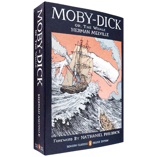 【现货】Moby-Dick: or, The Whale 白鲸 Penguin Classics Deluxe Edition企鹅豪华经典毛边书 Herman Melville 赫尔曼·梅尔维尔