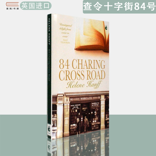 【现货】英文原版 同名电影原著小说 查令十字街84号  84 Charing Cross Road Helene Hanff 海莲·汉芙