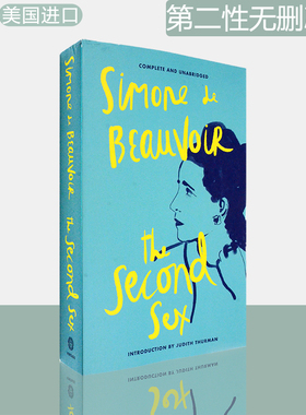 【现货】波伏娃The Second Sex第二性Simone De Beauvoir女权主义经典无删减版Constance Borde&Sheila Malovany-Chevallier译