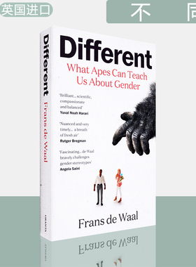【现货】不同：猿类能教会我们什么是性别 Different: What Apes Can Teach Us About Gender 弗朗斯•德瓦尔 Frans de Waal