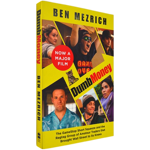 【现货】傻钱 电影封面版 Dumb Money 本·莫兹里奇 Ben Mezrich 笨钱效应 社交网络 英版进口 原著小说