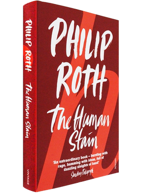 【现货】The Human Stain 人类的污点 Philip Roth 菲利普·罗斯“美国三部曲”之三 正版进口 英文原版书