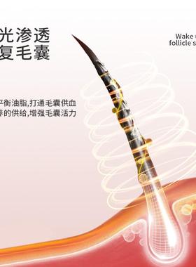 上EMS微电流电动摩按仪梳负离子生发液导入头皮按摩药器VSX养发