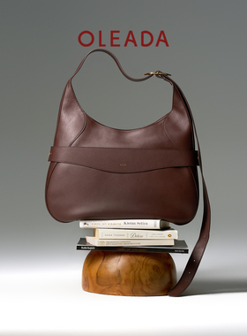 [佳雪佳敏直播精选]OLEADA灯塔月牙hobo秋冬大容量通勤单肩斜挎包