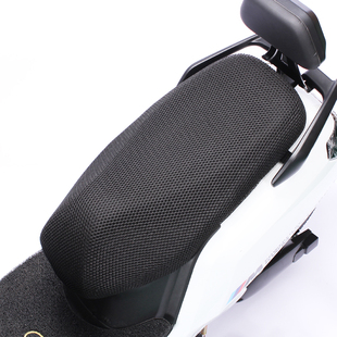 夏季电动摩托车座套防晒防水坐垫套加厚通用电瓶车鞍座套透气隔热