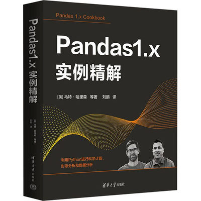 正版（包邮）pandas1.x实例精解