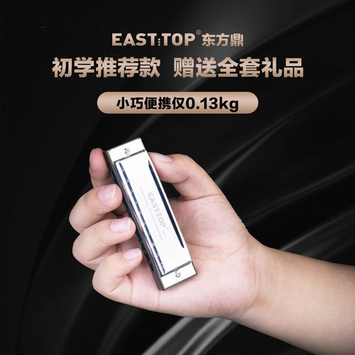 东方鼎蓝调十孔布鲁斯专业口琴