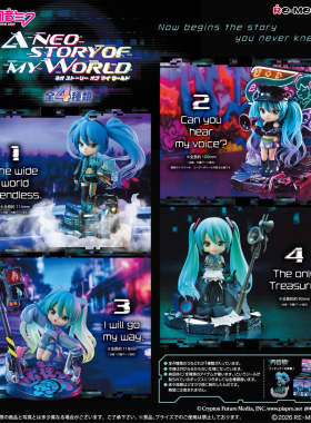 RE-MENT初音未来我的世界新篇章