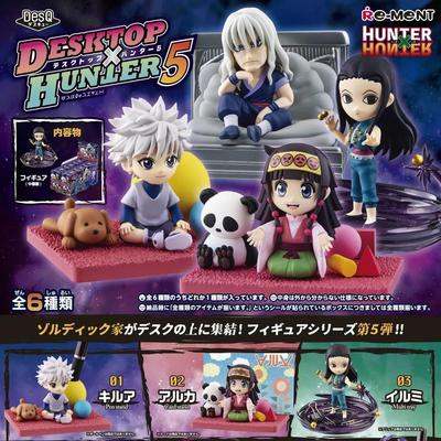 RE-MENT全职猎人5桌面收藏