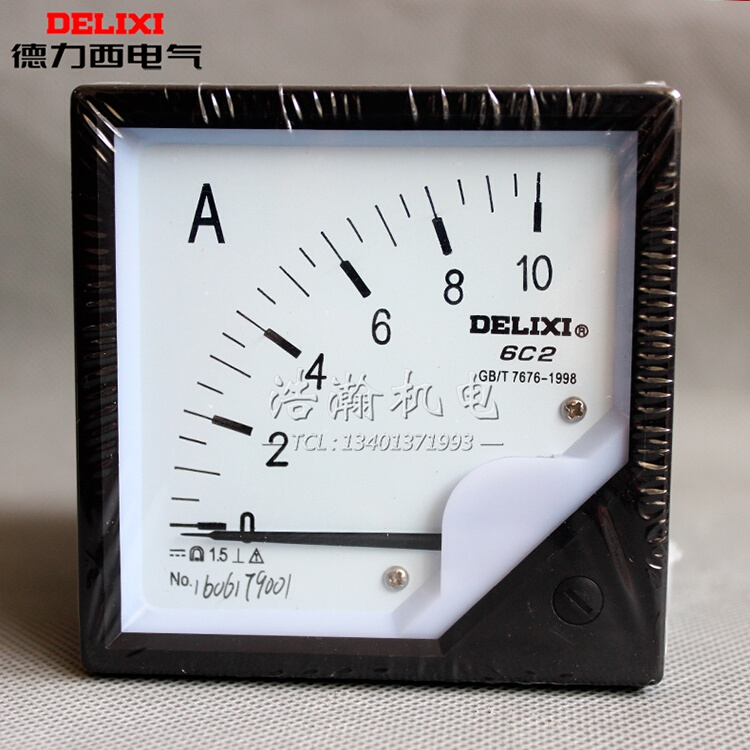 A。。德W力西6C2-A直流电流表4-20MA电压表300V450V频率表赫兹表4