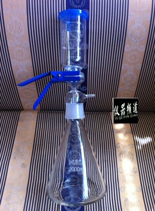 。2000ML微孔滤膜过滤器/Z砂芯过滤装置/溶剂过滤器/真空过滤