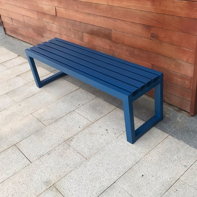 新品公园椅户外长椅球场长凳子防腐实木长排椅长条椅休闲长座椅园