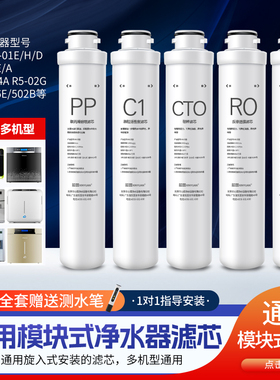 芯园净水器滤芯适用沁园家用纯水机过滤QR-R5-01D RO-05C RU-05A