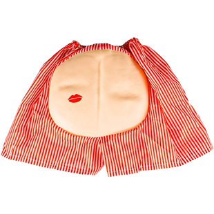 结婚接亲徒手穿短裤子搞笑不用手穿花裤衩团建整蛊堵拦门游戏道具