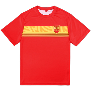 我的主场中国国家足球队官方正品速干运动T恤休闲短袖衫