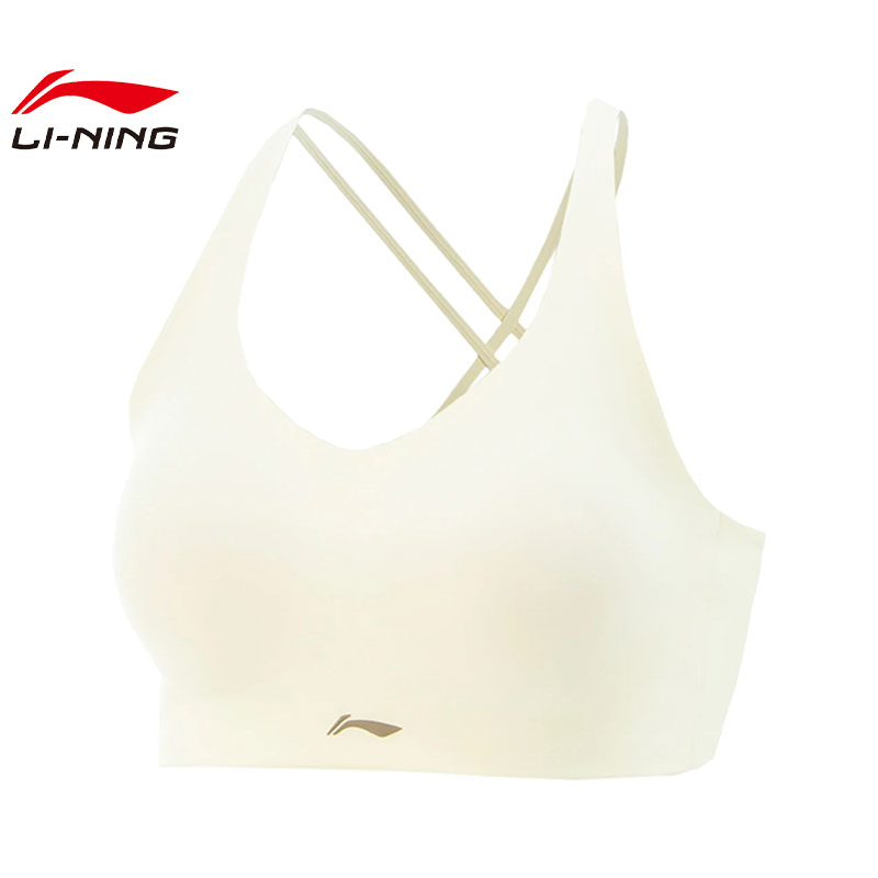 2025秋LINING李宁女子瑜伽运动休闲BRA胸衣AUBV032-6