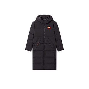 361度2026春季新款男长款鹅绒羽绒服运动休闲时尚百搭552614305N