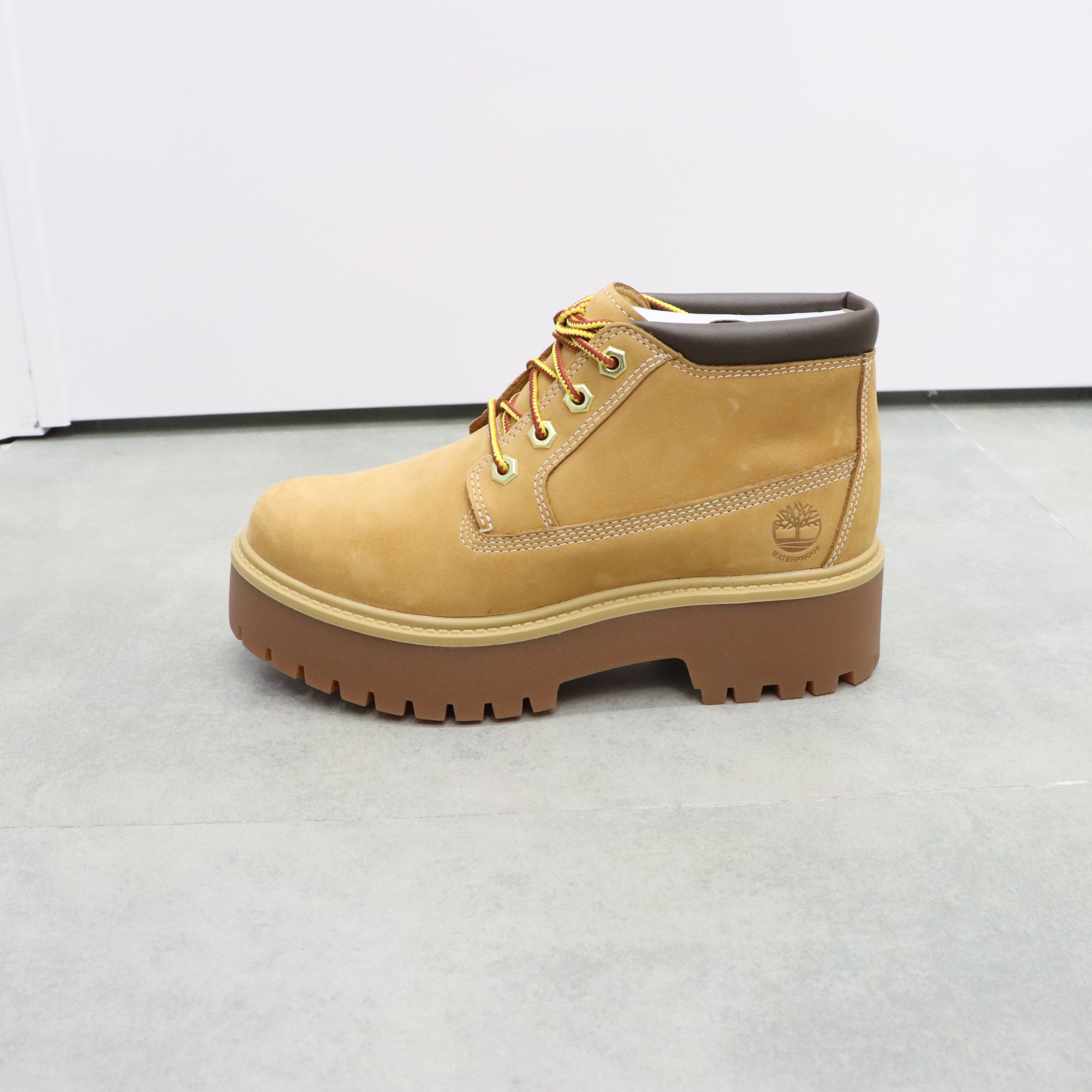 Timberland/添柏岚2025女鞋秋冬中帮黄靴户外防水厚底偏大|A5RF9