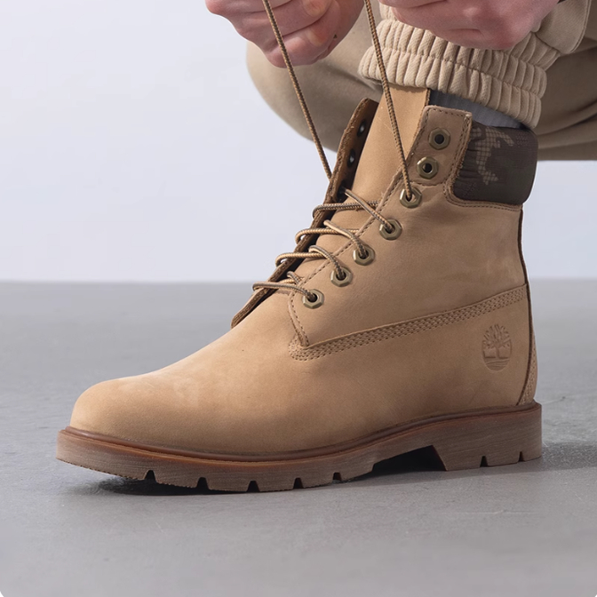 Timberland/添柏岚2025秋冬男高帮大黄靴户外徒步休闲马丁靴A1QR5
